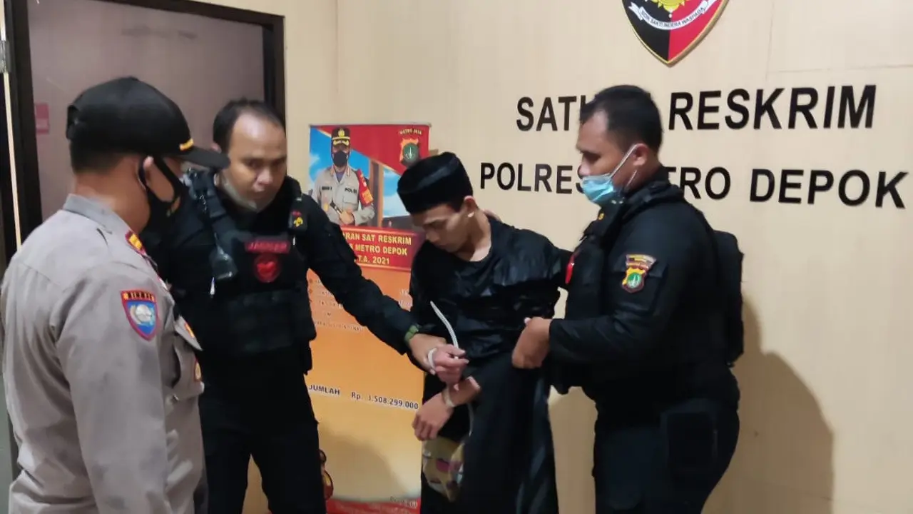 Tim Jaguar amankan pria di Depok ancam warga dengan sajam