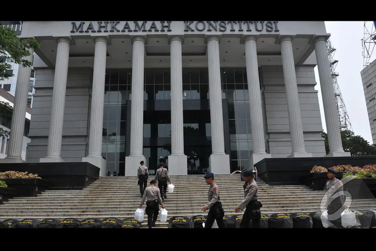 Jelang Keputusan Pilpres, Pengamanan MK Diperketat