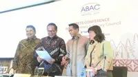 Konferensi pers ABAC Indonesia pada Selasa (9/4/2019) (Foto: Liputan6.com/Ayu P)