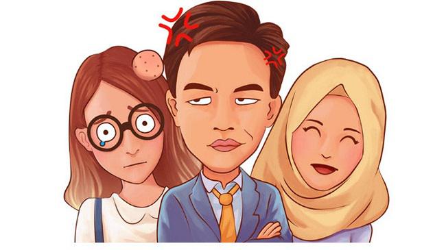 Memungkinkan pengguna untuk membuat kartun pribadi dan emotikon animasi/copyright liputan6.com