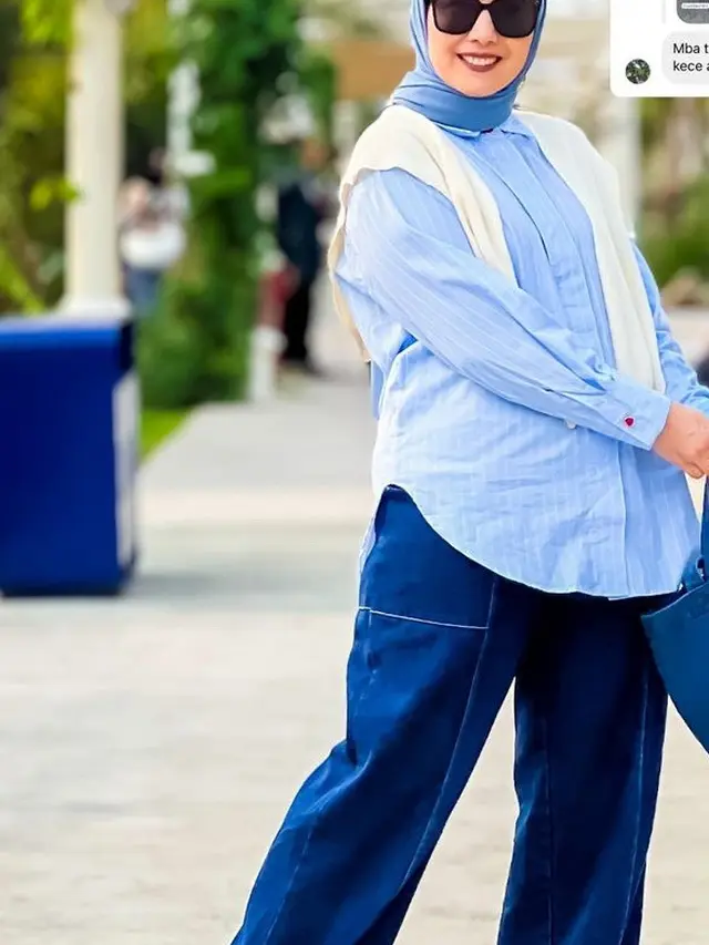 OOTD Selebritis Kenakan Pakaian dari Brand Sarwendah.