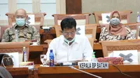 DPR Setuju Anggaran BP Batam di 2021 Sebesar Rp 2 Triliun