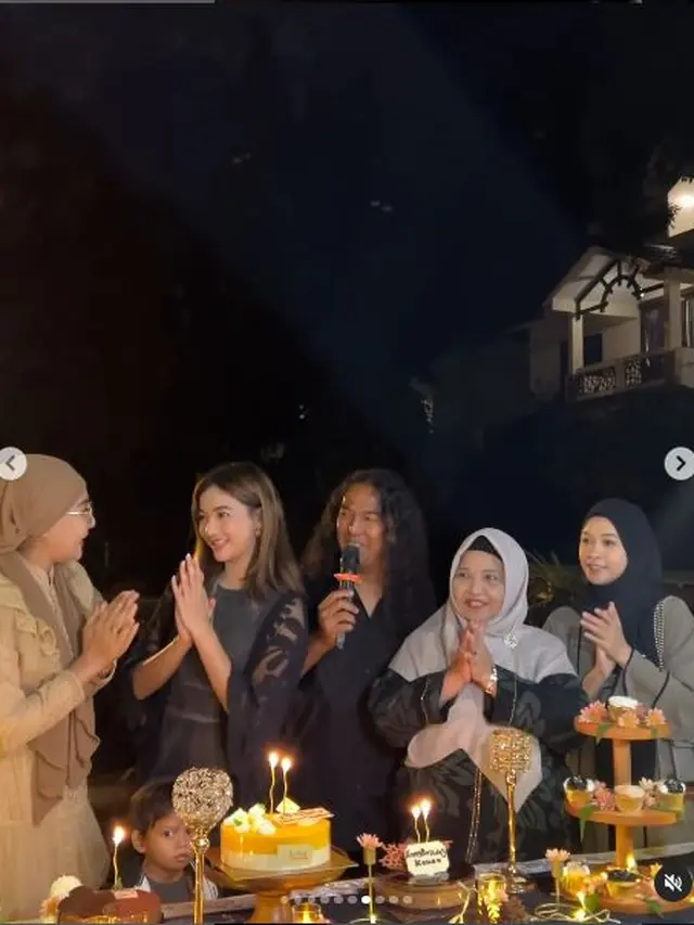 7 Potret Syukuran Ultah Glenca Chysara Bareng Keluarga, Diwarnai Haru Bahagia