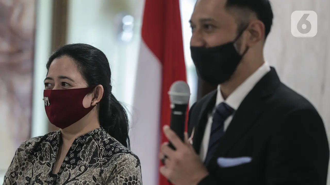 FOTO: AHY Temui Puan Maharani Bahas COVID-19