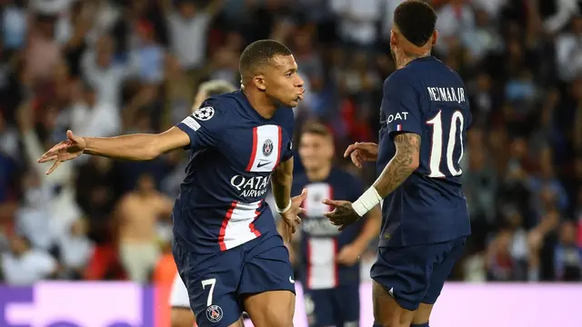 Neymar, Kylian Mbappe