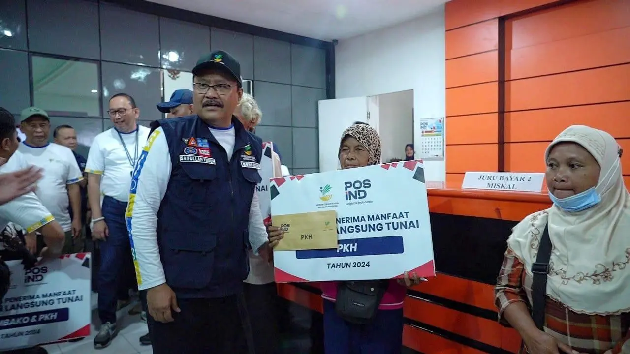 Menteri Sosial (Mensos) Saifullah Yusuf