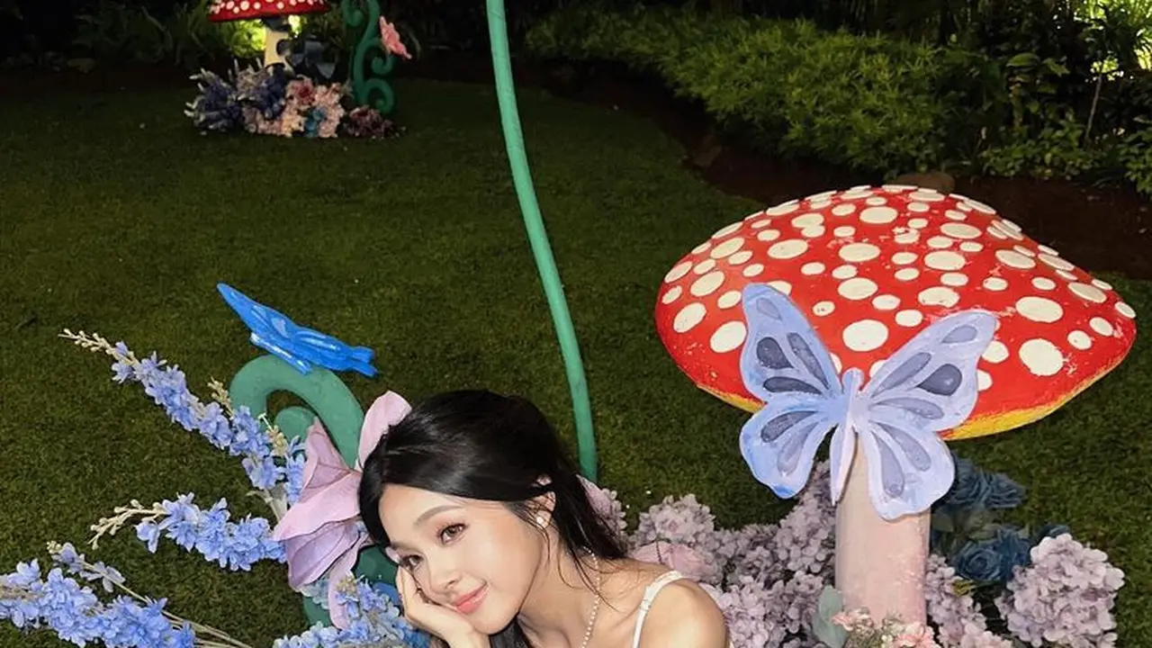Potret Keseruan Ulang Tahun Garden Party Eca Aura