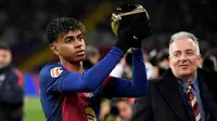 Trofi Golden Boy 2024 Bikin Lamine Yamal Kian Termotivasi Ukir Prestasi di Barcelona dan Timnas Spanyol