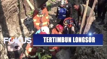 Pekerja proyek gorong-gorong di Surabaya tertimbun longsor beton dengan kedalaman mencapai 2 meter.