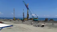 Pembangunan Pelabuhan Makasar. (Dok Kementerian BUMN)