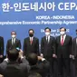 Kemendag melakukan Penandatanganan Perjanjian Kemitraan Ekonomi Komprehensif Indonesia-Korea Selatan (Indonesia-Korea Comprehensive Economic Partnership Agreement/IK-CEPA), di Seoul Korea Selatan, Jumat (18/12/2020).