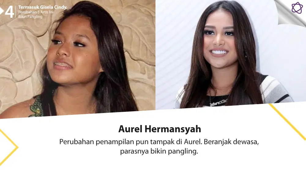 Artis dengan perubahan yang bikin pangling. (Foto: Deki Prayoga/Bintang.com DI: Nurman Abdul Hakim/Bintang.com)