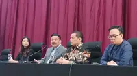 Kuasa hukum SMA Binus Simprug, Otto Hasibuan menegaskan bahwa tidak ada peristiwa perundungan atau bullying di sekolahnya berdasarkan rekaman CCTV. Yang terjadi, menurut dia, adalah perkelahian antarsiswa. (Merdeka.com)