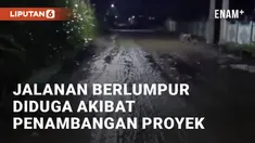 Beredar keluhan masyarakat di Sleman Yogyakarta akibat jalanan yang jadi berlumpur. Warga keluhkan jalan di kawasan SMPN 2 Prambanan, Sleman Yogyakarta