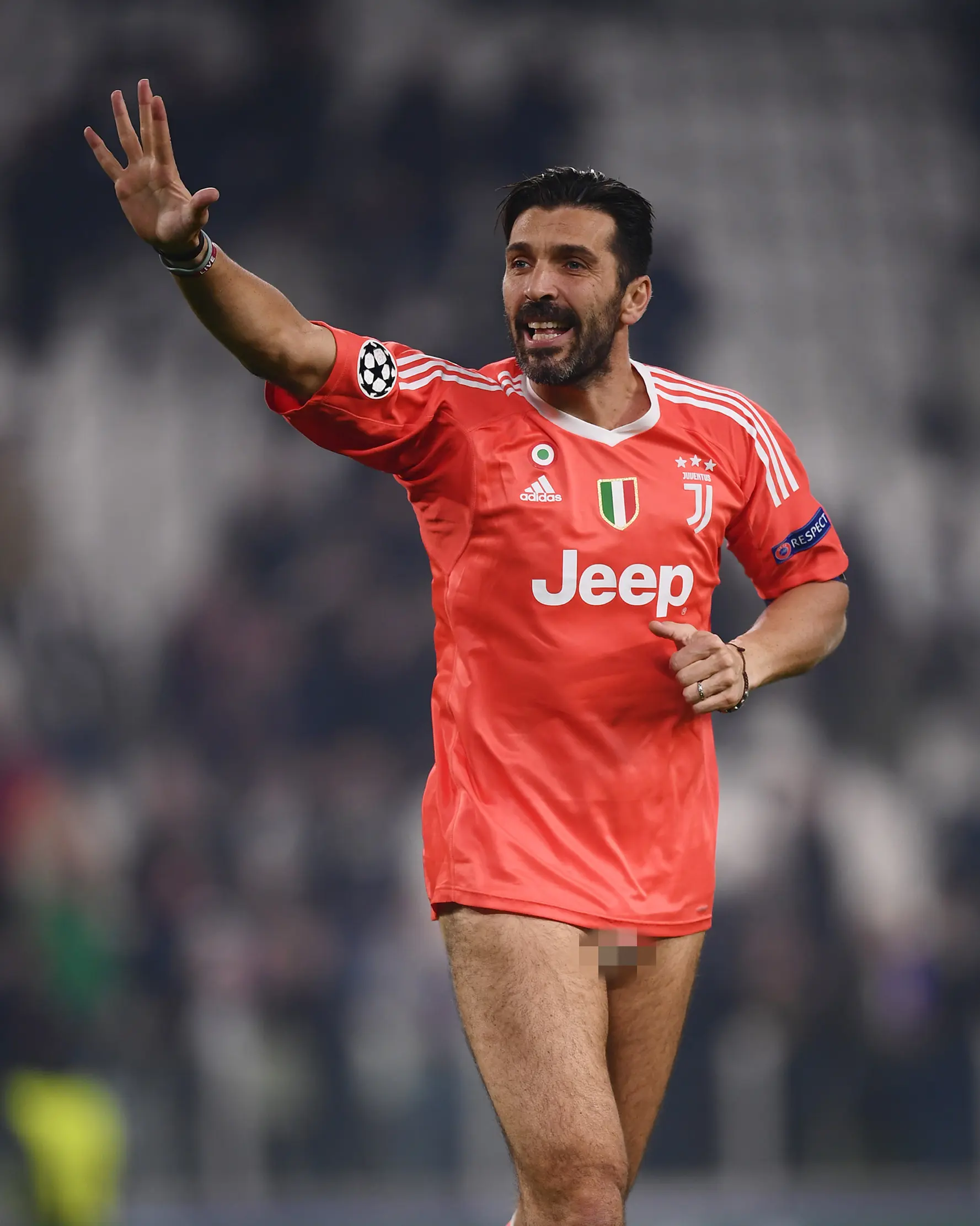 Kiper Juventus, Gianluigi Buffon. (Marco BERTORELLO/AFP)