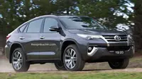 Toyota Fortuner Coupe Jadi Penantang BMW X6?