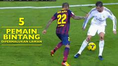 Video 5 bintang pemain sepak bola dunia yang telah dipermalukan oleh lawannya, salah satunya Cristiano Ronaldo yang telah digocek oleh Dani Alves.