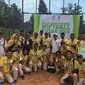 Tim Sulawesi Tenggara juara Kejurnas Softball 2018 di Yogyakarta. (Liputan6.com/Ahmad Akbar Fua)