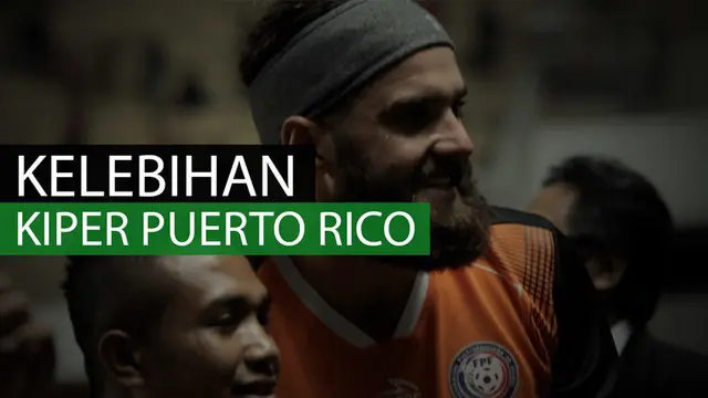 Berita video 3 kelebihan pemain Puerto Rico yang berminat berkarier di Indonesia. Siapakah dia? Ia adalah kiper Puerto Rico, Cody Laurendi.