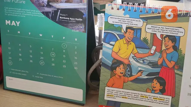 Ilustrasi Kalendar (Foto: Aditya Eka Prawira/Liputan6.com)