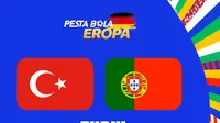 Euro 2024 - Turki Vs Portugal (Bola.com/Rosa Anggraeni)