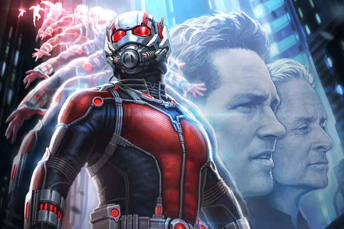 Tampilan Superhero Ant-Man Mirip Kamen Rider
