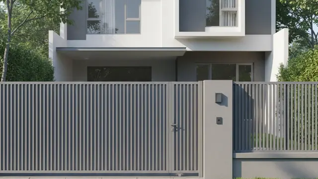 Model Pagar Rumah yang Tidak Mudah Diloncati. Gemini