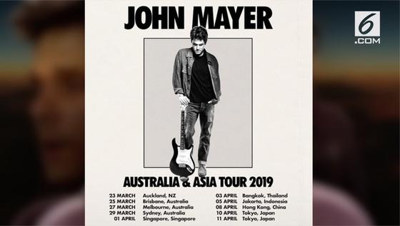VIDEO: John Mayer Bakal Gelar Konser di Indonesia