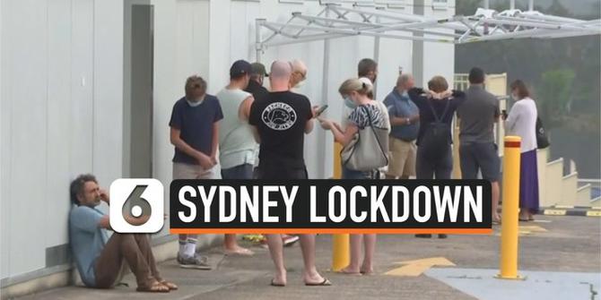 VIDEO: Klaster Baru Covid-19 Muncul, Sebagian Sydney Lockdown