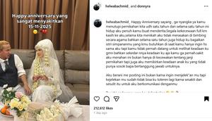 Unggahan Helwa Bachmid. (Instagram/ helwabachmid_)