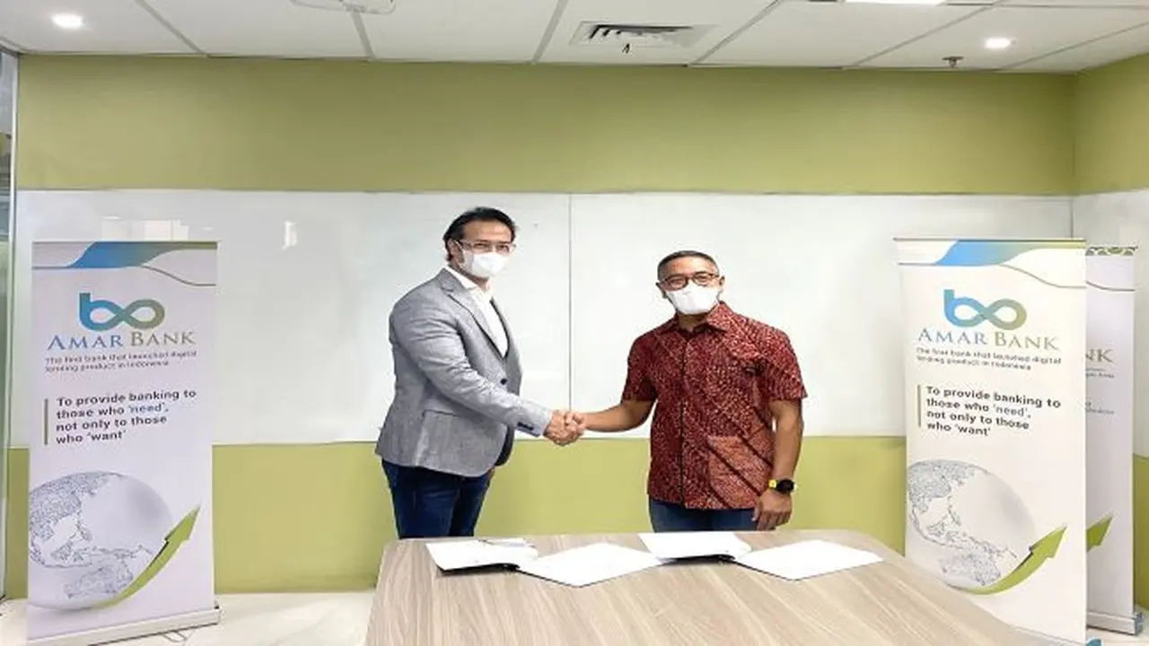 Investree Group telah menyelesaikan transaksi dan meningkatkan kepemilikan saham di Bank Amar (AMAR) menjadi 18,4 persen (Foto: PT Bank Amar Indonesia Tbk)