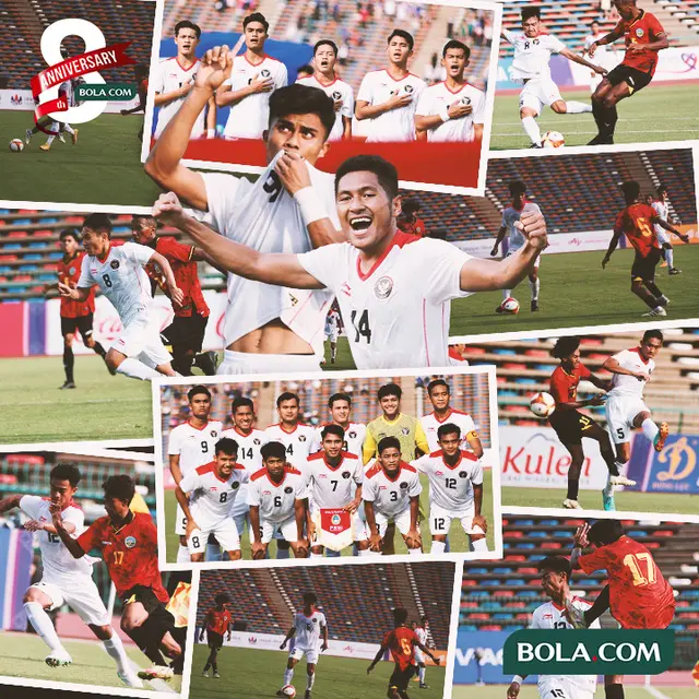 SEA Games 2023 - Kolase Pertandingan Timor Leste vs Indonesia