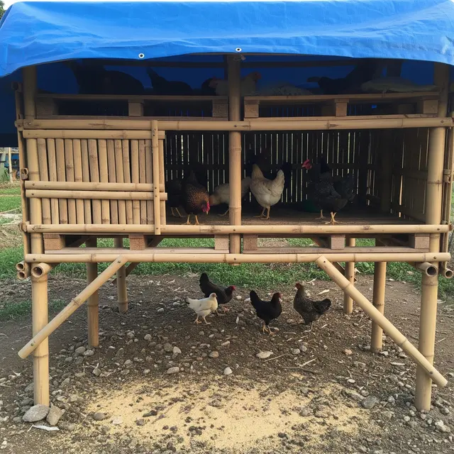 Model Kandang Ayam Modal di Bawah 500 Ribu untuk Ketahanan Pangan Keluarga