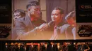 Gelandang Persib Bandung, Atep, memberikan komentar saat hadir dalam Gala Dinner Jelang Bergulirnya Babak 8 Besar Indonesia Super League 2014 di Jakarta, (1/10/2014). (Liputan6.com/Helmi Fithriansyah)