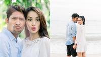 Potret Pemotretan Honeymoon Ibnu Jamil dan Ririn Ekawati. (Sumber: Instagram.com/ririnekawati)