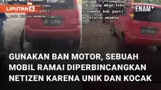 Ada-ada aja kejadian lucu tak terduga yang terjadi di jalan