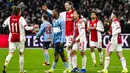 Hasil tersebut membuat skuad berjuluk De Godenzonen menempati posisi ketiga klasemen sementara Liga Belanda 2025/2026. (AFP/ANP/Olaf Kraak)
