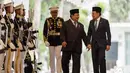 Diketahui, pertemuan tahun ini menandai komitmen kedua negara untuk memperkuat hubungan bilateral di berbagai bidang, mulai dari ekonomi, keamanan kawasan, pendidikan, hingga perlindungan pekerja migran. (Yasuyoshi CHIBA/AFP)