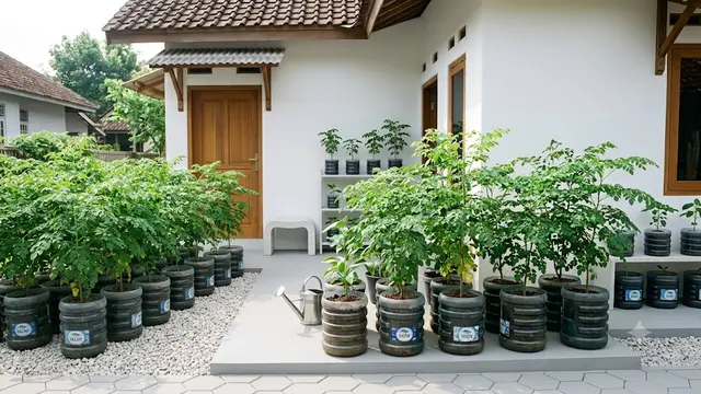 Inspirasi Kebun Kelor Mini di Halaman Rumah Lahan Terbatas