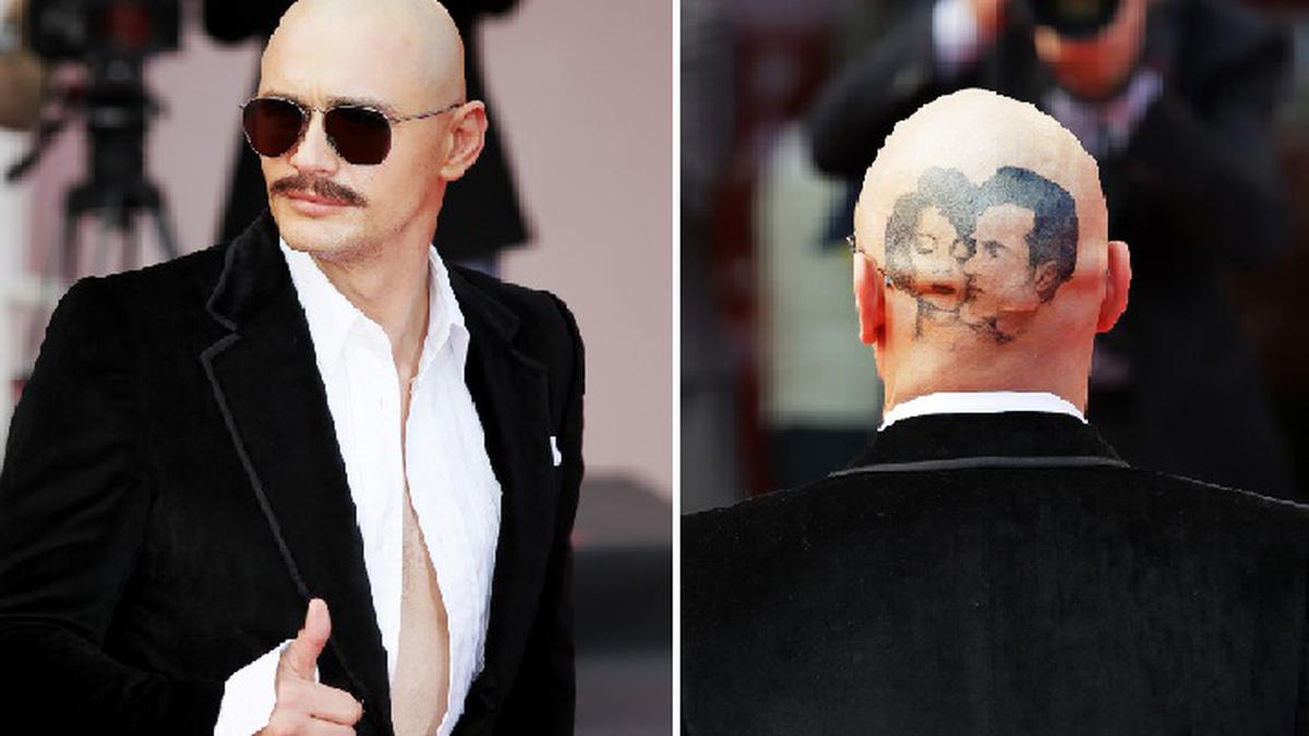 James Franco Botak dan Menato Kepalanya