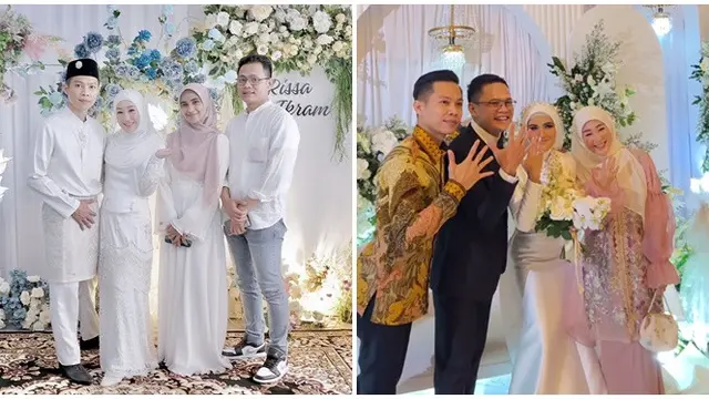 6 Potret Nadya Mustika dan Larissa Chou Saling Dampingi di Pernikahan, Sahabat Jadi Ipar