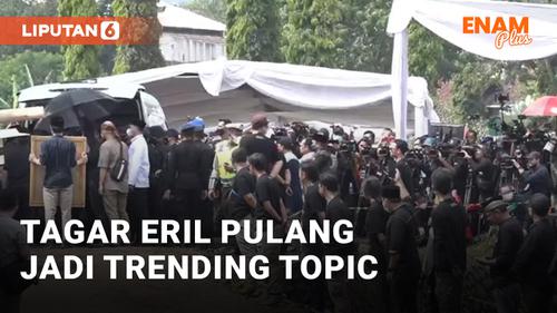 VIDEO: Eril Dimakamkan, Tagar Eril Pulang Jadi Trending Topic