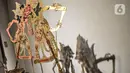 Koleksi wayang ditampilkan dalam pameran 'Wayang Rupa Kita' di Bentara Budaya, Palmerah, Jakarta, Senin (22/11/2021). Pameran sebagai bentuk upaya untuk menjaga tradisi dan kebudayaan Indonesia kepada masyarakat luas terutama  untuk generasi milenial dan generasi Z. (merdeka.com/Iqbal S. Nugroho)
