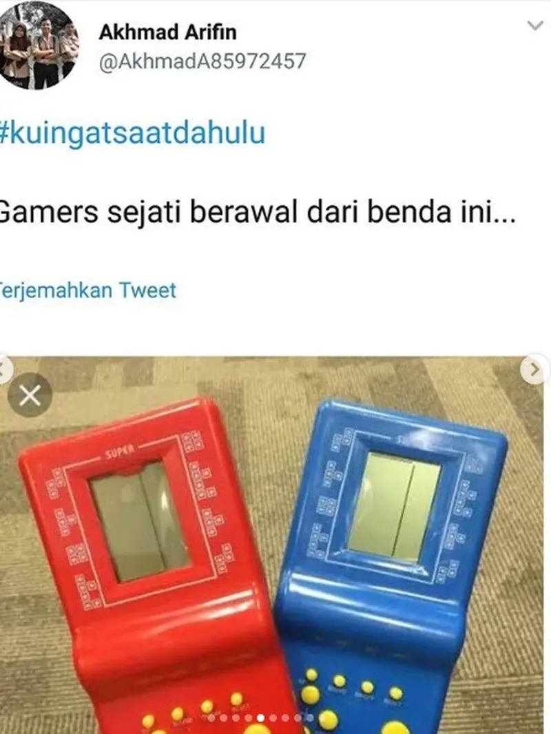 nostalgia benda-benda jadul (foto: Twitter)