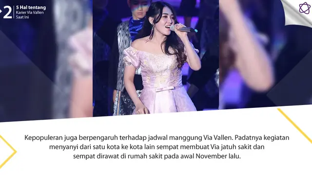 [Bintang] 5 Hal tentang Karier Via Vallen Saat Ini