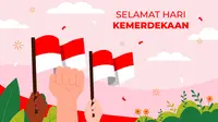 Ilustrasi HUT RI, Kemerdekaan Indonesia. (Image by freepik)