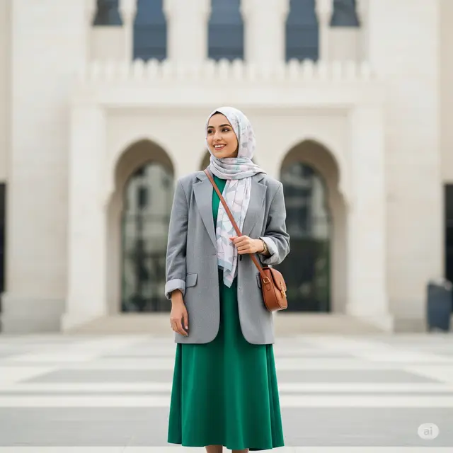 Ide Mix and Match Tunik, Blazer, dan Hijab untuk Tampil Elegan di Berbagai Acara