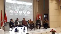 Diskusi iCIO Community bertajuk 'Closing The Digital Talent Gap' diadakan di Jakarta, Selasa (9/5/2017). (Liputan6.com/Agustinus M Damar)