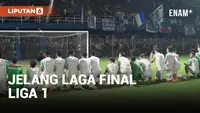 Dukungan Ratusan Bobotoh Jelang Laga Final Liga 1