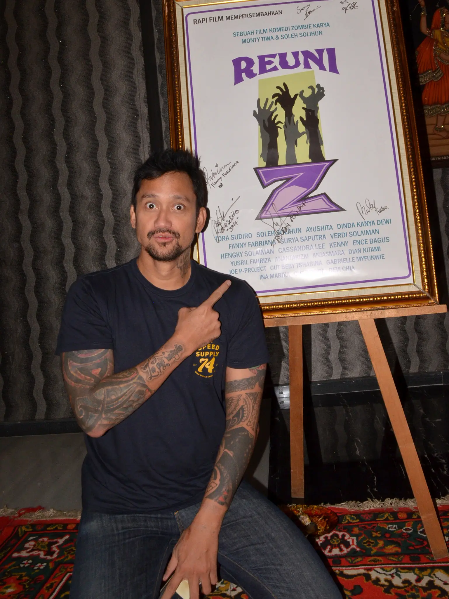 Syukuran film Reuni Z (Nurwahyunan/bintang.com)